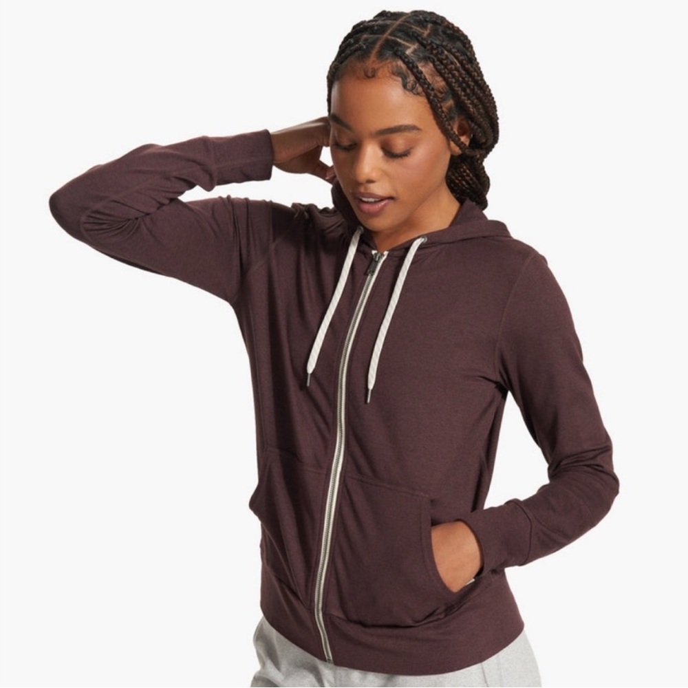 Vuori Women’s Halo Performance Hoodie - Brown